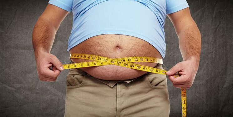 Weight growth when contaminated with helminths